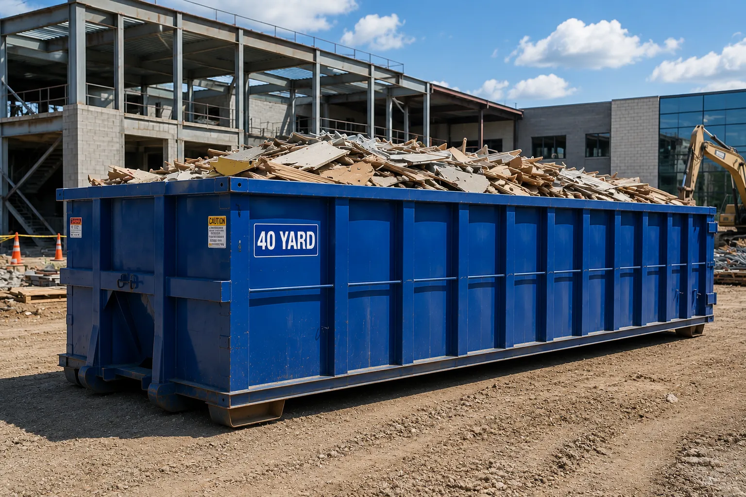 40 Yard Dumpster Rental in Redwood City, CA
