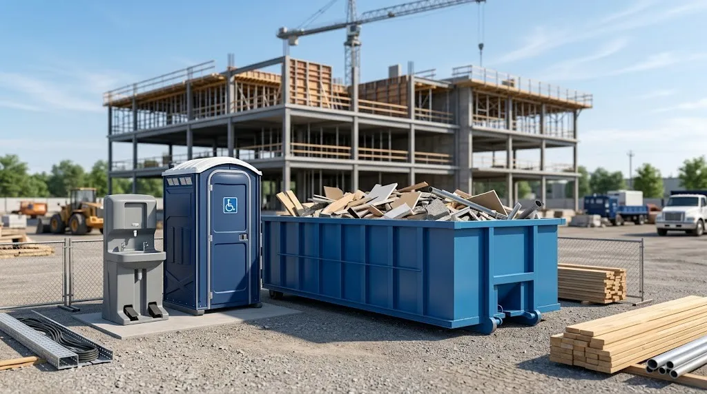 Construction Dumpster Rental in Redwood City, CA