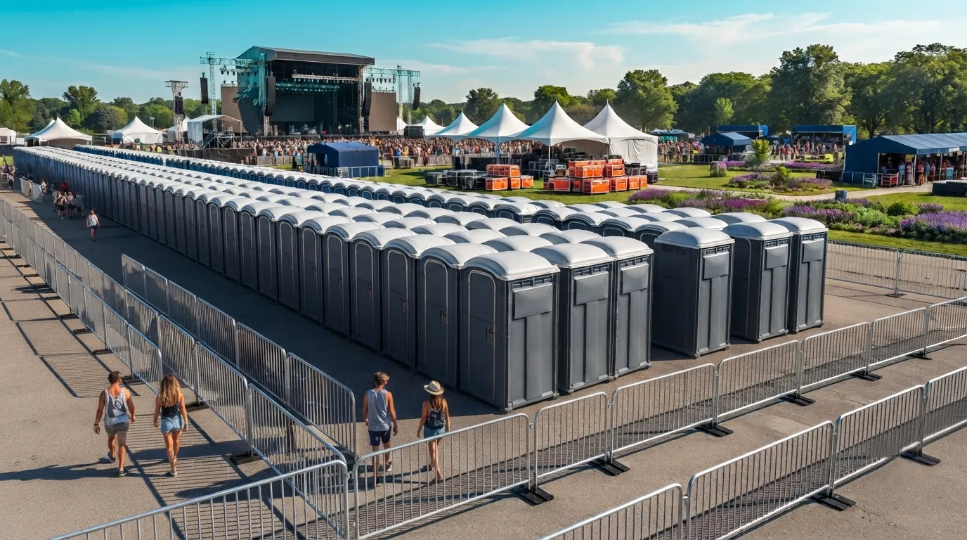 Festival Restroom Rental in Redwood City, CA