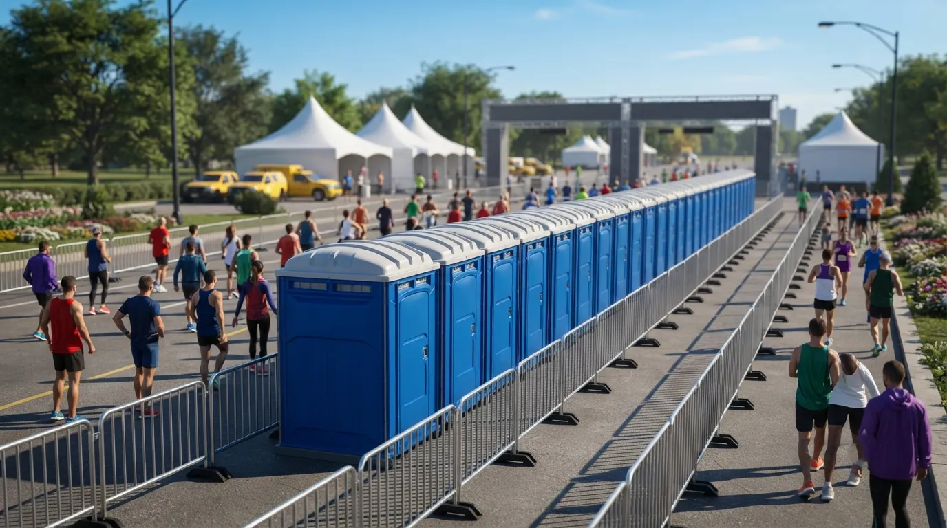 Marathon and Race Restrooms in Redwood City, CA