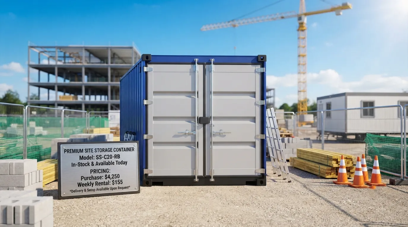 Storage Container Rental Cost in Redwood City, CA